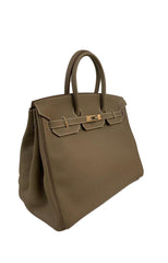 Hermes Birkin 35 Togo Leather Handbag