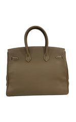 Hermes Birkin 35 Togo Leather Handbag