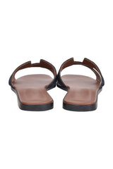 hermes-blue-denim-flats