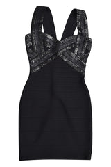 herve-leger-sequin-embellished-dress