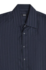 Hugo Boss Black Striped Shirt