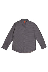 Hugo Boss Black Zig-Zag Patterned Shirt