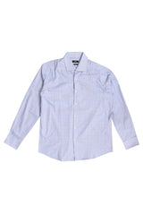 Hugo Boss Blue Checkered Shirt