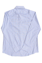 Hugo Boss Blue Checkered Shirt