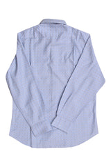 Hugo Boss Blue Dotted Shirt