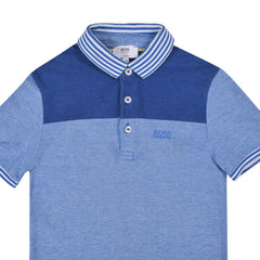 Hugo Boss Striped Slim Fit Polo T-Shirt