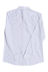 Hugo Boss White & Blue Checkered Shirt