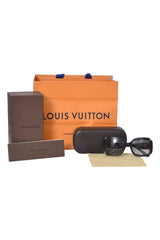 Louis Vuitton Black Speckling Hortensia Sunglasses