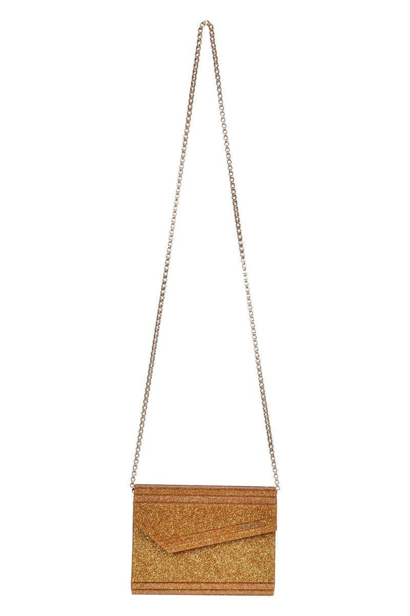 Jimmy Choo Golden Shimmer Candy Clutch