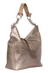 Jimmy Choo Metallic Hobo Bag