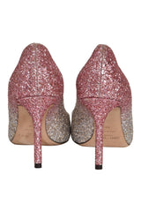 Jimmy Choo Ombre Glitter Heels
