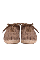 Jimmy Choo Perforated Star Espadrille Sneakers