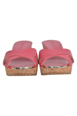 Jimmy Choo Pink Wedges