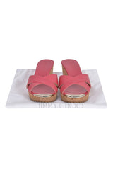 Jimmy Choo Pink Wedges