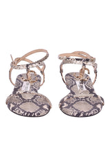 Jimmy Choo Snake Alodie Flats