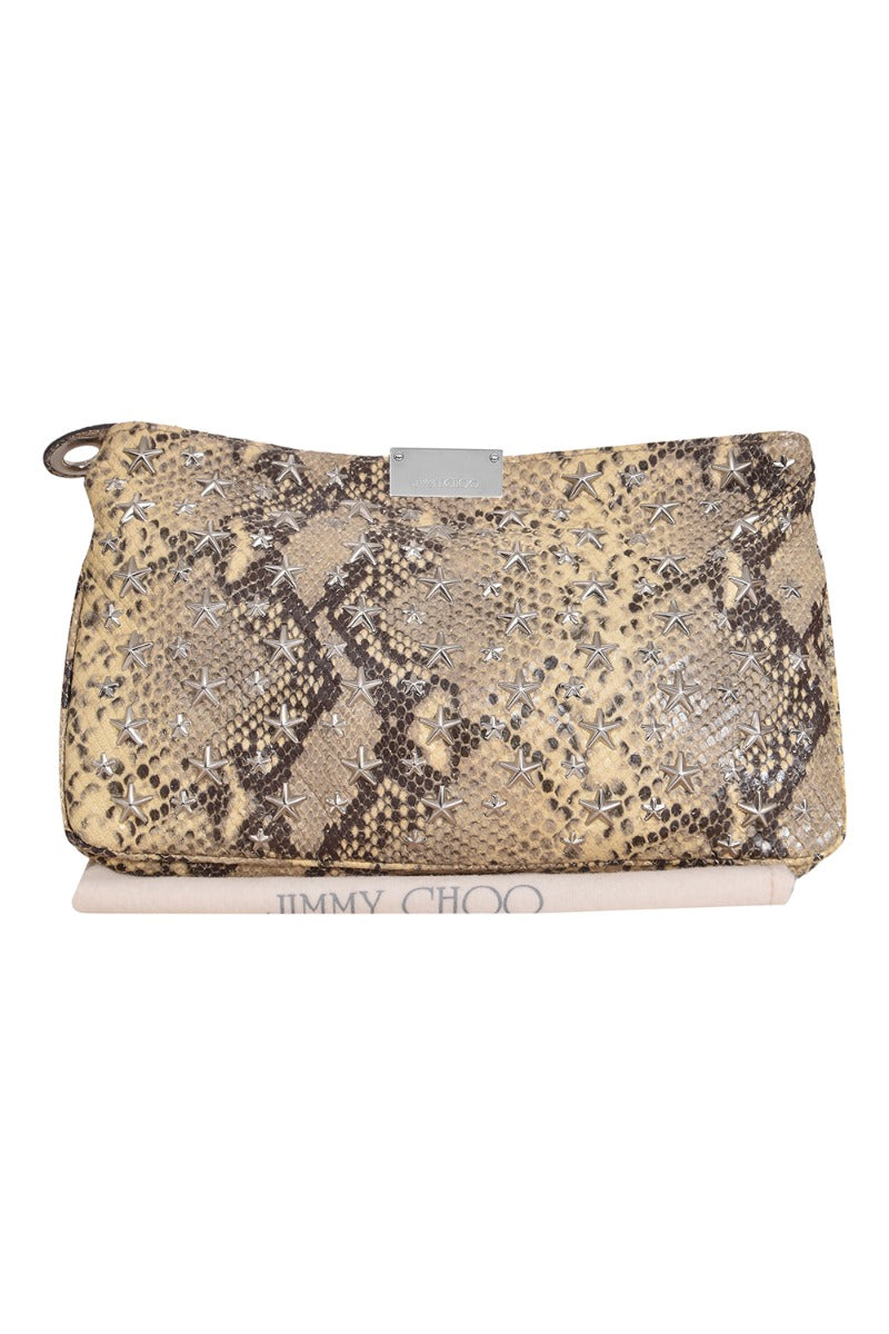 jimmy-choo-snakeskin-print-leather-clutch