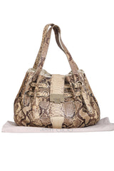 Jimmy Choo Snakeskin Riki Bag Rt169-10