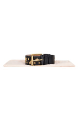jimmy-choo-star-embellished-black-belt