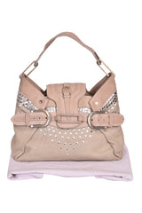 Jimmy Choo Vintage Jute Leather Bag