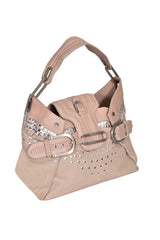 Jimmy Choo Vintage Jute Leather Bag