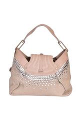 Jimmy Choo Vintage Jute Leather Bag