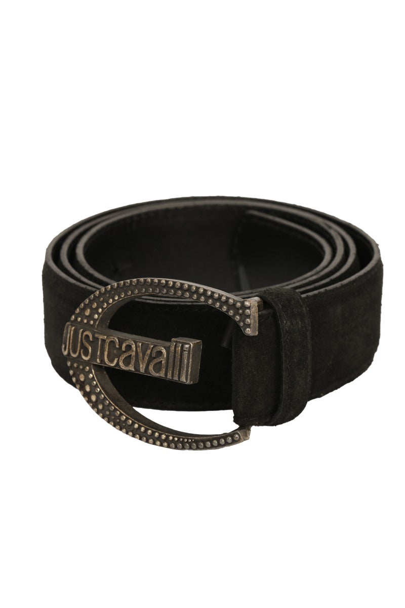 Just Cavalli 95 Cms/38 Inches Logo Buckle Belt
