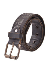 Just Cavalli Black Canvas Belt