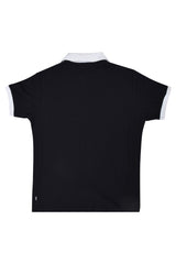 Just Cavalli Black Polo T-Shirt