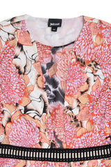 Just Cavalli Floral Print Dress