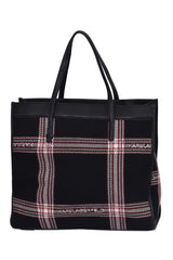 Karl Lagerfeld K/Skuare Check Tote Bag