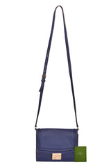 Kate Spade Blue Leather Crossbody Bag