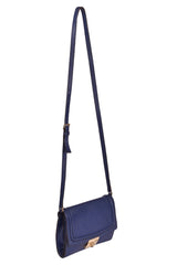 Kate Spade Blue Leather Crossbody Bag