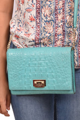 Kate Spade Orchard Valley Fiona Chic Embossed Leather Bag