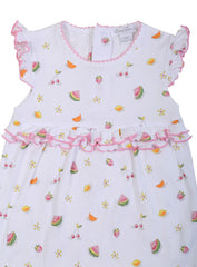 Kissy Kissy Printed Fruits Playsuit