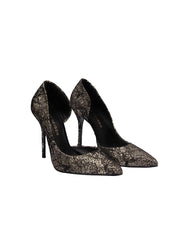 Kurt Geiger Black Shiny Pumps