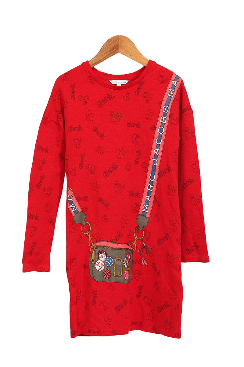 Little Marc Jacobs 8 Yearsbag Printed Dress