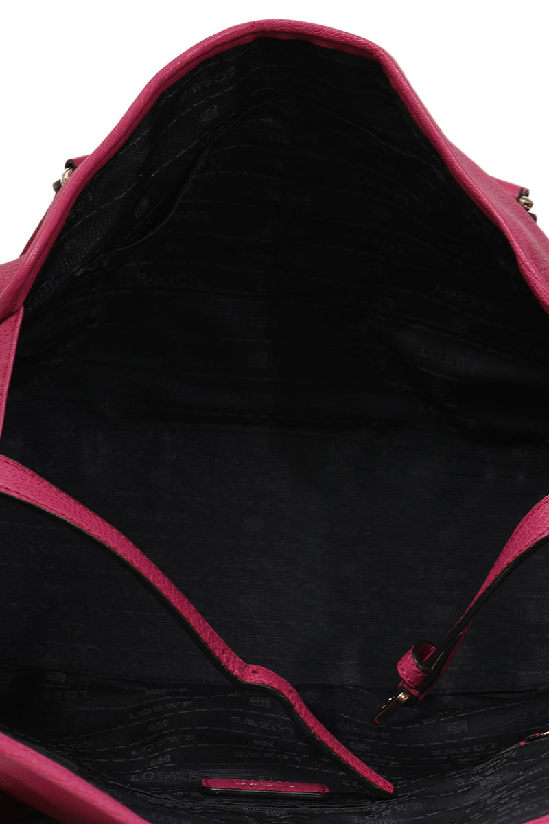 loewe-alamo-pink-leather-satchel-bag