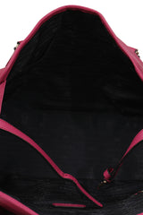 loewe-alamo-pink-leather-satchel-bag