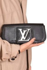 Louis Vuitton Black Epi Leather Sobe Clutch