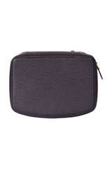 Louis Vuitton Black Epi Leather Cosmetic Travel Bag