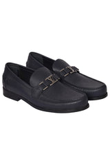 Louis Vuitton Blue Epi Leather Loafers