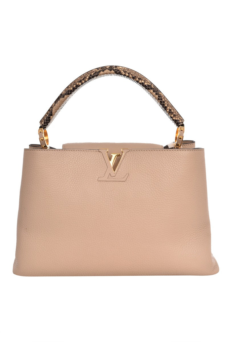 Louis Vuitton Capucines Mm Exotic Skin Tote Bag