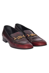 Louis Vuitton Cherry Tanned Loafers