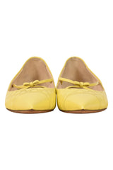 Louis Vuitton Damier Check Fluroscent Yellow Flats