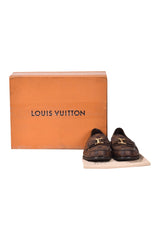 Louis Vuitton Damier Ebene Laofers