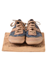 Louis Vuitton Denim Monogram Sneakers