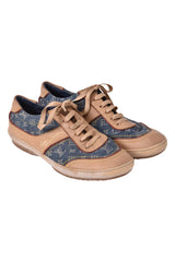Louis Vuitton Denim Monogram Sneakers