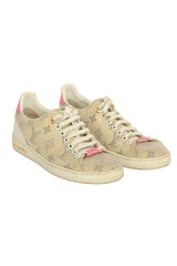 Louis Vuitton EU 36 Beige Monogram Sneaker
