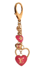 Louis Vuitton Heart Key Chain