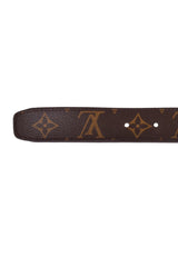 Louis Vuitton Monogram Buckle Belt Rt104-10